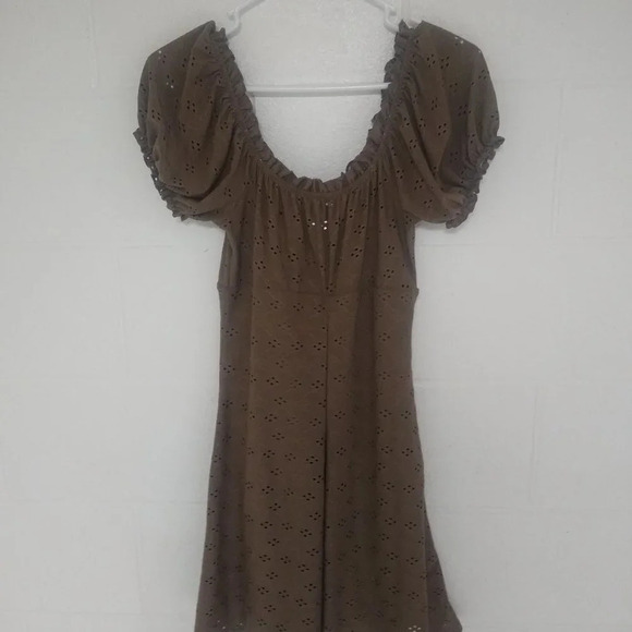 Heart & Heels eyelet Mini dress - Picture 2 of 5